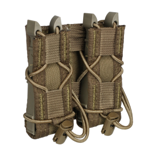 High Speed Gear HIGH SPEED GEAR Double Pistol TACO MOLLE Coyote Brown Magazine Pouch (11PT02CB) - $47.91 at GritrSports