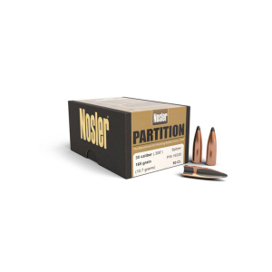 Nosler NOSLER Partition .30 Caliber .308" 165Gr Spitzer 50rd Box Rifle Bullets (16330) - $58.05 at GritrSports
