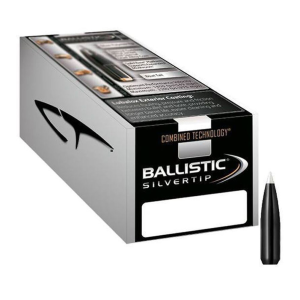 NOSLER Ballistic Silvertip .30 Caliber .308" 168Gr 50rd Box Bullets (51160)