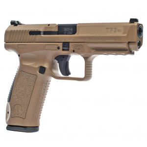 CANIK TP9SA Mod2 9mm 4.46in 18rd FDE Pistol with Warren Sights (HG4863D-N)
