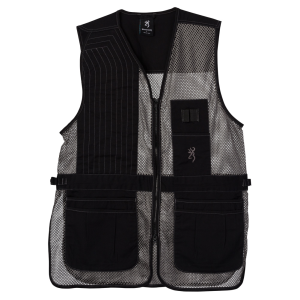 BROWNING Trapper Creek Mesh Black/Gray Shooting Vest (3050269901)