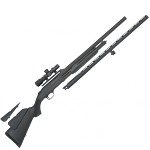 MOSSBERG 500 Combo 12Ga 28in/24in 5rd 2.5x20 Scope Pump-Action Shotgun (58244)