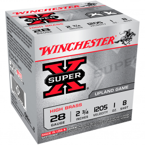 WINCHESTER Super-X 28Ga 2.75in #8 25rd Box Shotshell (X28H8)
