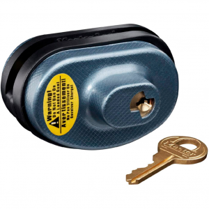 MASTER LOCK 90DSPT Adjustable Black/Blue Trigger Guard Lock (90DSPT)