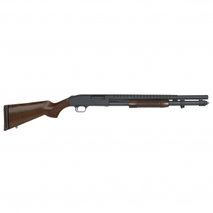 MOSSBERG 590 Tactical Retrograde 12Ga 20in 9rd Wood Stock Shotgun (52150)