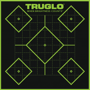 TRUGLO Tru-See 6 Pack of 5-Diamond 12x18 Splatter Targets (TG14A6)