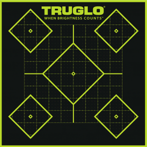 TRUGLO Tru-See 12 Pack of 5-Diamond 12x18 Splatter Targets (TG14A12)
