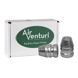 AIR VENTURI .356 Cal 115Gr 100ct Hollowpoint Air Gun Pellets (AV9mm/115gr/HP) - Air Venturi