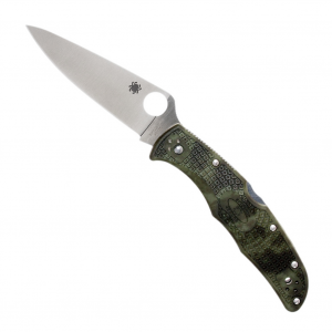 SPYDERCO Endura 4 3.75in Zome Green Folding Knife (C10ZFPGR)