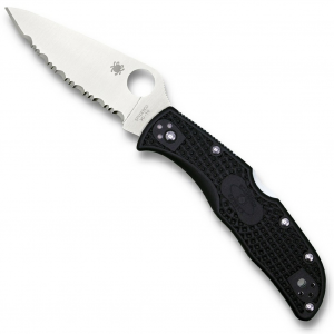 SPYDERCO Endela Lightweight Black 3.41in Folding Knife (C243SBK)