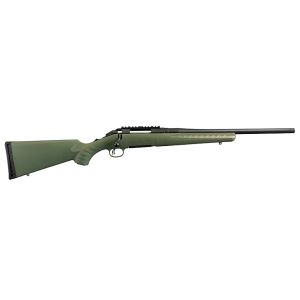 RUGER American Predator 308 Win 18in 4rd Moss Green Synthetic Stock Bolt-Action Rifle (6974)