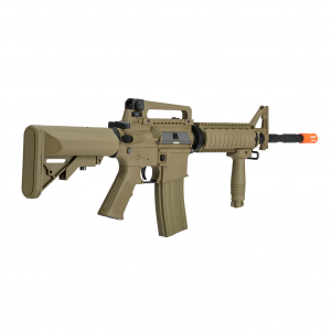 LANCER TACTICAL M4 RIS SOPMOD Gen2 Dark Earth Airosft Rifle (LT-04T-G2)