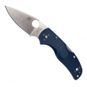SPYDERCO Native 5 Lightweight Dark Blue CPM S110V 3in Folding Knife (C41PDBL5)