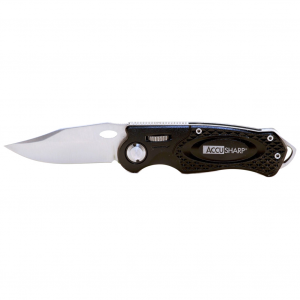 ACCUSHARP Black Sport Knife (703C)