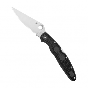 SPYDERCO Police Model 4 Lightweight 4.39in Black Knife (C07PBK4)