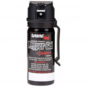SABRE Crossfire 1.8 Oz Pepper Gel with Belt Clip (MK3-CFTG-BC)