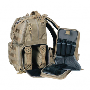 G OUTDOORS G.P.S. Tan Tactical Range Backpack (T1612BPT)