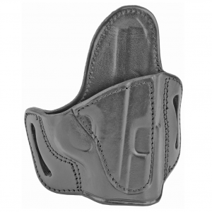 TAGUA GUN LEATHER Texas-Fort RH Black Holster for S&W M&P Shield/Springfield XDs (TX-EP-BH2-1010)