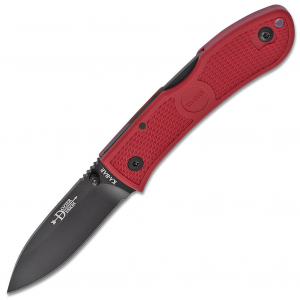 KA-BAR Dozier Folding Hunter Red Folding Knife (4062RD)