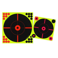 BIRCHWOOD CASEY Shoot-N-C 8in Bull's-Eye BMW 50 Targets, 200 Pasters (34850)