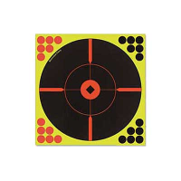 BIRCHWOOD CASEY Shoot-N-C 12in Bull's-Eye BMW 5 Targets, 120 Pasters (34015)