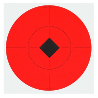 BIRCHWOOD CASEY Target Spots 6in 10 Orange Targets, 120 Pasters (33906)