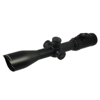 UTG 3-12x44 30mm 36-Color Mil-Dot Reticle AO Rifle Scope with Rings (SCP3-U312AOIEW)