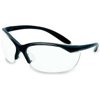 HOWARD LEIGHT Vapor II Black Frame/Clear Lens Glasses (1535)