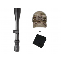 VORTEX Sonora 4-12x44 Dead-Hold BDC MOA Reticle Riflescope with Counterforce Camo Cap and Microfiber Cleaning Cloth (VOR-SON-412+120-64-MUL+MF)