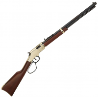 HENRY Golden Boy 22 LR/21 Short 20in 16rd/21rd American Walnut Brasslite Right Hand Rifle With Large Loop (H004L)