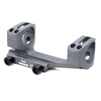 WARNE Extended Skeletonized 30mm 20 MOA Tactical Gray Mount for MSR (LRSKEL30TG)