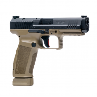 CANIK Mete SFT 9mm 4.46in 18rd/20rd Flat Dark Earth Semi-Automatic Pistol (HG5636-N)