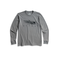 SITKA Icon Long Sleeve Tee Woodsmoke Shirt (20312-WS)