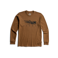 SITKA Icon Long Sleeve Tee Mud Shirt (20312-MD)