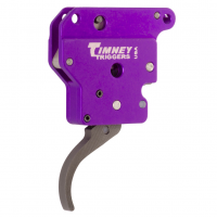 TIMNEY TRIGGERS Single-Stage 3oz Black/Purple Benchrest Trigger for Remington 700 (502B)