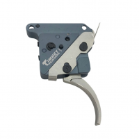 TIMNEY TRIGGERS Hit 8oz Nickel-Plated RH Curved Trigger for Remington 700 (The-Hit-16)