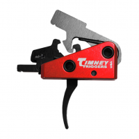 TIMNEY TRIGGERS Targa 2-Stage Curved Short Trigger with Small Pin for AR-15 (662S)