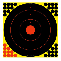 BIRCHWOOD CASEY Shoot-N-C 17.25in Bulls-Eye Targets, 100-Pack (34170)
