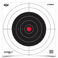 BIRCHWOOD CASEY Eze-Scorer 12in Bull's-Eye Target, 13-Pack (37013)