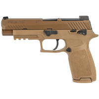 SIG SAUER P320-M17 9mm 4.7in 3x10rd Mag Coyote Pistol with Manual Safety (320F-9-M17-MS-10)