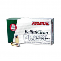 FEDERAL BallistiClean 9mm 100Gr 50rd Box Ammo (BC9NT3)