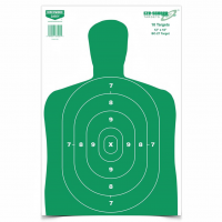 BIRCHWOOD CASEY Eze-Scorer 12x18in BC-27 Green Target, 10-Pack (37204)
