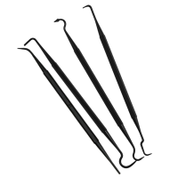 BIRCHWOOD CASEY Firearm Nylon Double Ended Cleaning Picks, 4-Pack (41113)