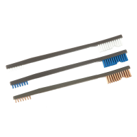 OTIS Nylon,Blue Nylon,Bronze All Purpose Brushes 3 Pack (FG-316-3-NBBZ)