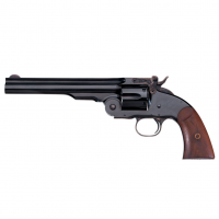 TAYLORS & COMPANY Second Model Schofield 45 Colt 7in 6rd Blued Steel Walnut Grip Revolver (550639)