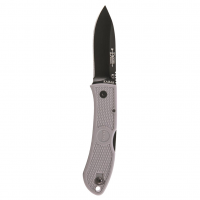 KA-BAR Dozier Hunter Black Pocket Clip Gray Folding Knife (4062GY)