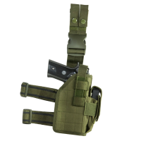 NCSTAR Drop Leg Green Universal Holster (CVDLHOL2954G)