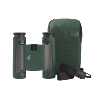 SWAROVSKI CL Pocket 10x25 Green Binoculars with Wild Nature Field Bag (46154)