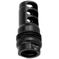 RUGGED SUPPRESSORS 5/8x24 7.62mm 3 Port Muzzle Brake (MB001)