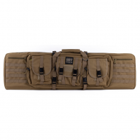 Bulldog Cases Tactical, Double Rifle Case, Tan, Nylon, 43" BDT60-43T